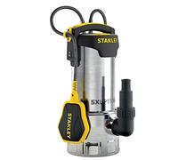 Stanley SXUP1100XDE Bomba Sumergible para Aguas Sucias (1.100 W, Caudal max. 16.500 l/h, Prevalencia max. 10,5 m)