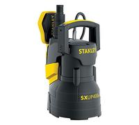 Stanley SXUP400PCE Bomba Sumergible para Aguas Limpias (400 W, Caudal max. 9.000 l/h, Prevalencia max. 8 m)
