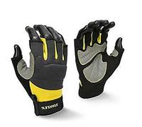 Stanley SY640L Guantes de protección laboral, Talla L (Paquete de 2)
