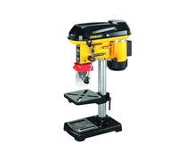Stanley taladro de columna taladro de banco 400W, portabrocas 13 mm, 9 velocidades 420-2700 rpm, mesa ajustable 0-45°, perforación precisa madera metal plástico