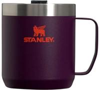 STANLEY Taza Stay Hot Camp - Taza aislada duradera de acero inoxidable 18/8 - Tapa Tritan™ sin salpicaduras - 12 onzas, ciruela