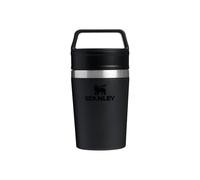 Stanley Termo Cafe To-Go 0.23L - Mantiene 3 Horas Caliente - 4 Horas Frío - Sin BPA - Antifugas y Apilable - Apta Para Lavavajillas - Taza Café Para Llevar - Vaso Termico - Black