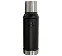Stanley Classic Legendary Botella Termica 0.94L - Mantiene Frío o Calor 24 Horas - Termo Cafe - Cantimplora Acero Inoxidable - Sin BPA - Apto Para Lavavajillas - Black 2.0