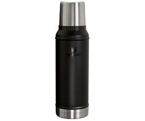 Stanley - Termos - The Legendary Classic Bottle 0.94L - Black 2.0 de Madera - Negro Negro one size