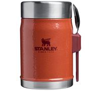 Stanley - Termos - The Legendary Food Jar + Spork .4L - Hammertone Clay - Rojo Rojo one size