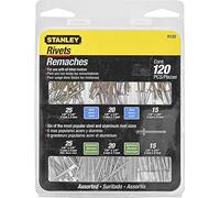 Stanley Tools Surtido de remaches 120 piezas AL/STL