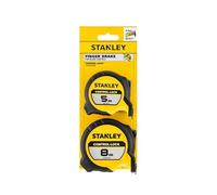 STANLEY Twin Pack Flexómetro STANLEY CONTROL-LOCK 5m para uso profesional para mejorar el rendimiento en cada uso con medida o especificación 5m