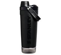 Stanley Activate - Botella agitadora de 20 onzas, vaso agitador de acero inoxidable aislado a prueba de fugas, almacenamiento base y tapa de flujo rápido giratorio, batidos de proteínas y polvo para