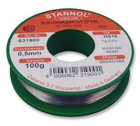 STANNOL - Estaño sin plomo 0.5mm, 100g