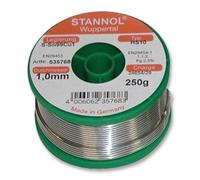 STANNOL Hilo de Soldar Sin Plomo, 2.0mm, 250g, 227°C