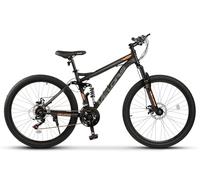 STAPERFO Bicicleta de montaña bicicleta montaña frenos de disco para adultos