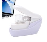 Staple Free Stapler - Portable Paper Crimper | Compact Handheld Stapling Tool with Abs Build, Lightweight Office Supply with Easy Grip, Stapleless Binding for Home, School, Business Documents