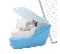 Staple Free Stapler - Portable Stapleless Handheld Paper Binding Tool | Safe No Metal Fastener Punch Binder Compact Eco Friendly for Children, Home, Arts, Office, School or Classroom