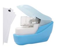 Stapler for Kids,Portable Stapleless Compact Handheld Stapling Tool - Desk Paper Stapler - for Children Home Business Arts Office School Classroom Desk Hospital Document