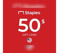 Staples Gift Card 50 USD Key - UNITED STATES