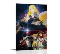 Star Blazers:Space Battleship Yamato 2199 - Pinturas decorativas impermeables y resistentes a las manchas, pósteres de alta definición, adecuados para múltiples escenarios en salas de estar