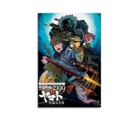 Star Blazers:Space Battleship Yamato 2199 Póster para dormitorio, lienzo estético, arte de pared, sala de estar, pintura impresa, decoración familiar moderna, artista, baño, paisaje, estilo sin marco