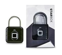 STAR BOX - Candado de huella digital con bloqueo inteligente sin llave, alta seguridad para Maletas, taquillas, bicicletas y puertas