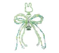 Star/Cats Paws Keychain For Women Handbag Charms Fashion Beade Keychain Accesorios Valentín Día Día Rings Anillos Llave Estética Accesorios