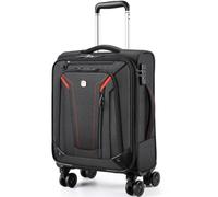 star cloud Equipaje de mano aprobado por aerolíneas de 22 x 14 x 9, maletas de marco rígido de 22 pulgadas con ruedas giratorias desmontables, maleta de mano suave con puertos USB y tipo C, cerradura