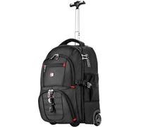 star cloud Mochila con Ruedas Extra Grande 55L - Resistente al Agua, para Portátil 18", 57x38x25cm, Equipaje de Mano para Viaje, Universidad, Trabajo - Mochila Trolley para Adultos