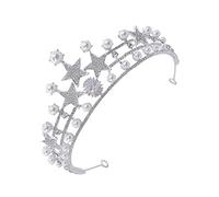 Star Crown Boda Tiara Bride Headpieces para boda de diamantes de diario infantil decoración de cabello bling diamante de diario numerosa decorativo decorativo decorativo