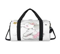 Star Cute Elephant - Bolsa deportiva con compartimento para zapatos, diseño de elefante, para fin de semana, viajes, gimnasio, organizador de equipaje para mujeres, hombres, niños y niñas