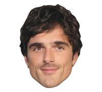 Star Cutouts CM264 Jacob Elordi - Máscara facial individual de cartón, incluye pestañas y elásticos, gran diversión y tema de conversación
