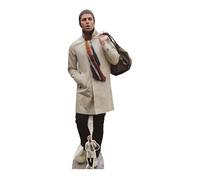 Star Cutouts CS1155 Liam Gallagher en Chaqueta Color Crema - Recorte de cartón de tamaño Real de 180 cm con Mini fanáticos de la música, cumpleaños y Eventos VIP