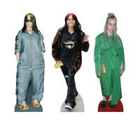 Star Cutouts CS1395 Billie Eilish - Estantería de cartón con Recortes de 31 cm de Altura
