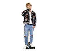 STAR CUTOUTS CS746 - Figura de cartón a tamaño real con figura de escritorio de regalo de Kim Taehyung (V), Bangtan Boys, multicolor
