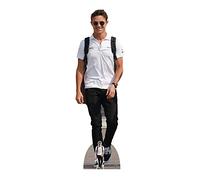 STAR CUTOUTS CS943 Lando Norris Motor Racing Casual Lifesize Cardboard Cutout Free Mini, Regular