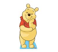 Star Cutouts-Disney SC376 Recorte de cartón-Tema de Winnie The Pooh-Regalo-Decoración-Producto Oficial, sólido, Color Classic, Life Size