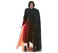 STAR CUTOUTS Kylo REN (la última Hueco de Jedi), Madera, Multicolor, 188 x 95 x 188 cm