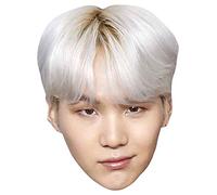 Star Cutouts Ltd CM205 SUGA (Kpop) Min Yoon-gi Kim NAM-Joon Bangtan Máscara de fiesta para niños y regalo, multicolor
