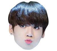 STAR CUTOUTS Ltd CM208 Jungkook (Kpop) Jeon Jung-kook Bangtan Boys - Máscara de fiesta y regalo, multicolor, altura: 20 cm, ancho: 21 cm