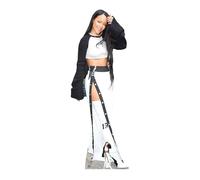 STAR CUTOUTS Ltd Rihanna Blanco y Negro, Cartón, Multicolor, 3 x 63 x 174 cm, Regular