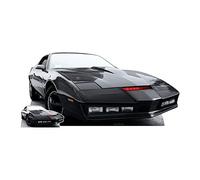 Star Cutouts Ltd SC1640 Kitt Car Knight Rider Gran Recorte con Mini Soporte de Cartón Gratis para THR Hogar, Decoración y Abanicos de los años 80, Multicolor