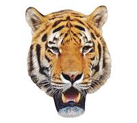 STAR CUTOUTS Ltd Tiger - Máscara de una sola cara, ideal para fiestas de cumpleaños infantiles, multicolor, 25 x 15 x 1 cm