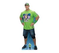 STAR CUTOUTS Oficial de WWE si Puedes soñarlo, hazlo' John Cena Manos en Las Caderas Ltd SC1129-Recorte, fanáticos Decoraciones de Eventos, Cartón, LIFESIZE