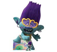 STAR CUTOUTS SC1525 - Trolls cantantes de rama grande, gira mundial, altura 148 cm, ancho 96 cm, sólido, multicolor, regular