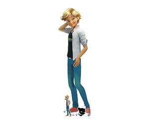 Star Cutouts SC4045 Adrien Agreste - Cartón Recortado de Altura 151 cm - Miraculous: Tales of Ladybug & Cat Noir
