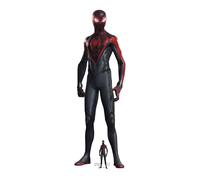 Star Cutouts SC4455 Spider-Man Miles Morales - Recorte de cartón con Mini fanáticos de Marvel, Fiestas y Eventos
