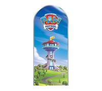 Star Cutouts SC4603 - Telón de fondo con logotipo de la Patrulla Canina, cartón recortado, altura 185 cm, ideal para temática de Paw Patrol, fiestas, cumpleaños y fanáticos, decoración de habitaciones