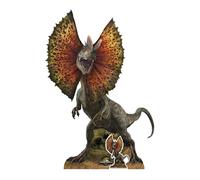 Star Cutouts SC4724 Dilophosaurus Dinosaurio Jurassic World Rebirth Cartón Recortado Altura 135 cm Producto Oficial Fiesta cumpleaños decoración habitación