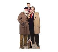 Star Cutouts SC4804 Albert, Rodney and del Boy - Recorte de cartón de tamaño Real de 191 cm | Producto Oficial de Only Fools and Horses - Gran exhibición de Fans y Accesorios para Eventos