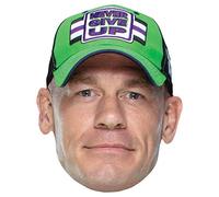 STAR CUTOUTS-Sm294 John Cena Mask Fun for Family, Friends and Halloween Máscara SM294 WWE, gran diversión para familiares, amigos y fans, color, 25 x 15 x 1 cm
