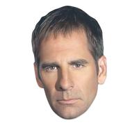 Star Cutouts SM518 - Máscara de Jonathan Archer (Scott Bakula) Star Trek - Pestañas y elástico - Cosplay y fiestas de fans