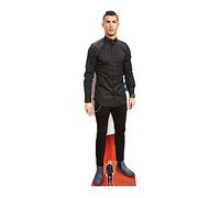 Star Cutouts Vida tamaño de cartón Cut out Cristiano Ronaldo, Multicolor