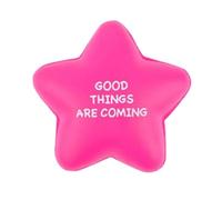 Star Fidget Ball, de espuma calmante, ayuda para el estrés con comodidad suave, citas motivadoras con juego , producto de relajación grande de 2,17 x 0,91 pulgadas, accesorio de